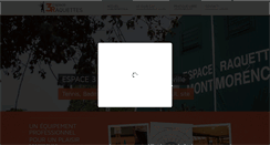 Desktop Screenshot of espaceraquettes.com